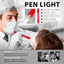 Disposable & Reusable Penlights with Pupil Gauge – Warm Light