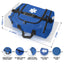 EMT First Responder Trauma Medical Bag Large & Durable | ASA TECHMED EMT Gear
