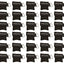 30pc CPR Mask Keychain Emergency Kit CPR Face Shields for First Aid AED Training Child and Adult CPR Breathing Barrier (Black) - ASA TECHMED