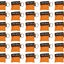 30pc CPR Mask Keychain Emergency Kit CPR Face Shields for First Aid AED Training Child and Adult CPR Breathing Barrier (Orange) - ASA TECHMED