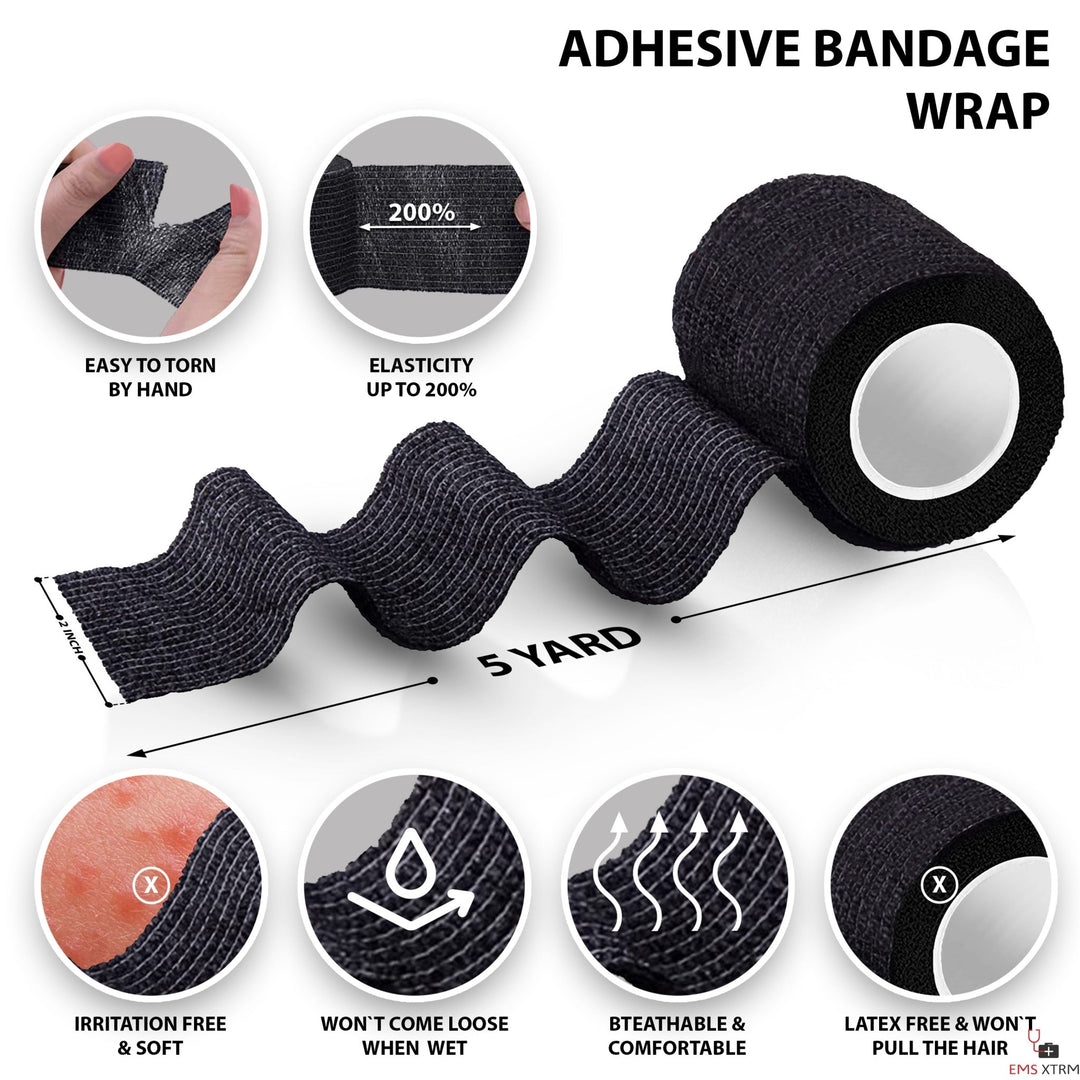 36" Emergency Splint Roll & 2 Cohesive Bandages - Fracture Kit - ASA TECHMED