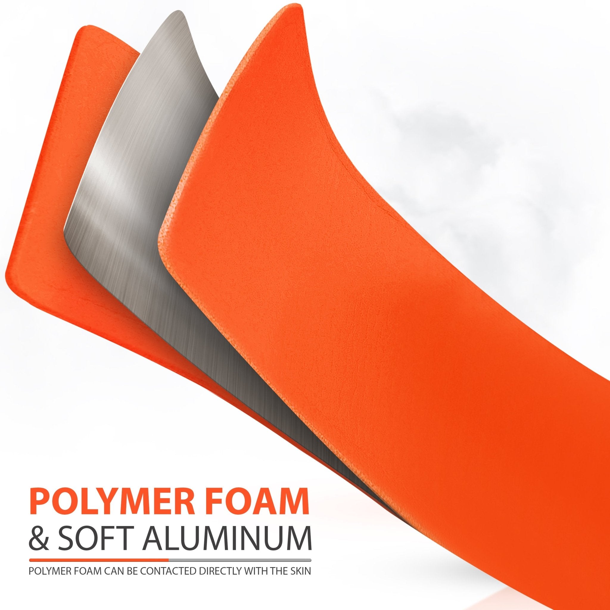 36" Flat Padded Aluminum Splint - Moldable Fracture Support - ASA TECHMED