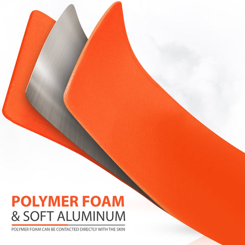 36" Flat Padded Aluminum Splint - Moldable Fracture Support - ASA TECHMED