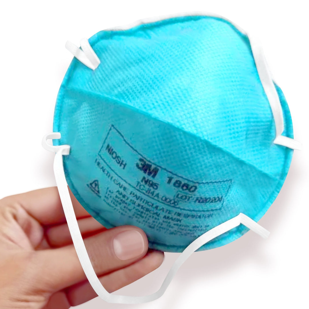 3M 1860 N95 Health Care Surgical Respirator Mask (20 Pack) - ASA TECHMED