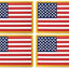 4 Pack Military Army US USA Flag Patch Emblem PVC United States of America Tactical Morale Patch for Hats Backpacks Caps Jackets + More - ASA TECHMED