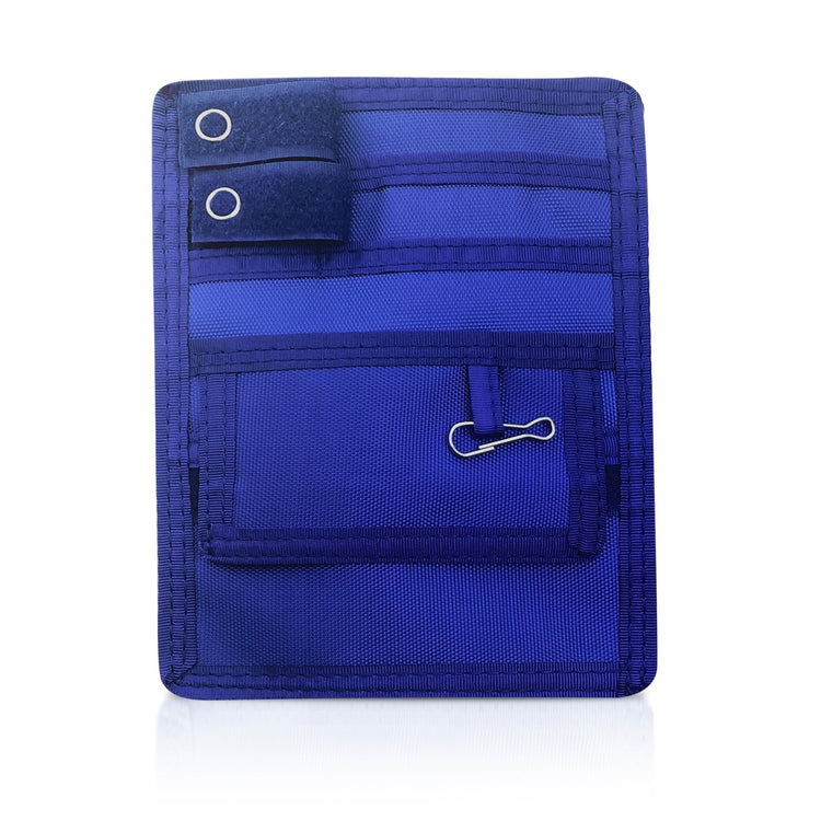 Royal Blue 4-Pocket Nurse Organizer Pouch for Medical Tools