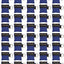 40pc CPR Mask Keychain Emergency Kit CPR Face Shields for First Aid AED Training Child and Adult CPR Breathing Barrier (Blue) - ASA TECHMED