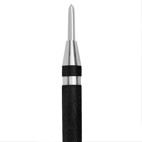5" Center Punch Spring Loaded - Durable, Multi - Surface Use, Essential Metal Fabrication Tools for Metalworkers, Carpenters - Accurate Punch Center & Woodworking Tool - ASA TECHMED