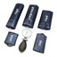 5 Cuff Blood Pressure Aneroid Sphygmomanometer Cuff System and Black Stethoscope - ASA TECHMED