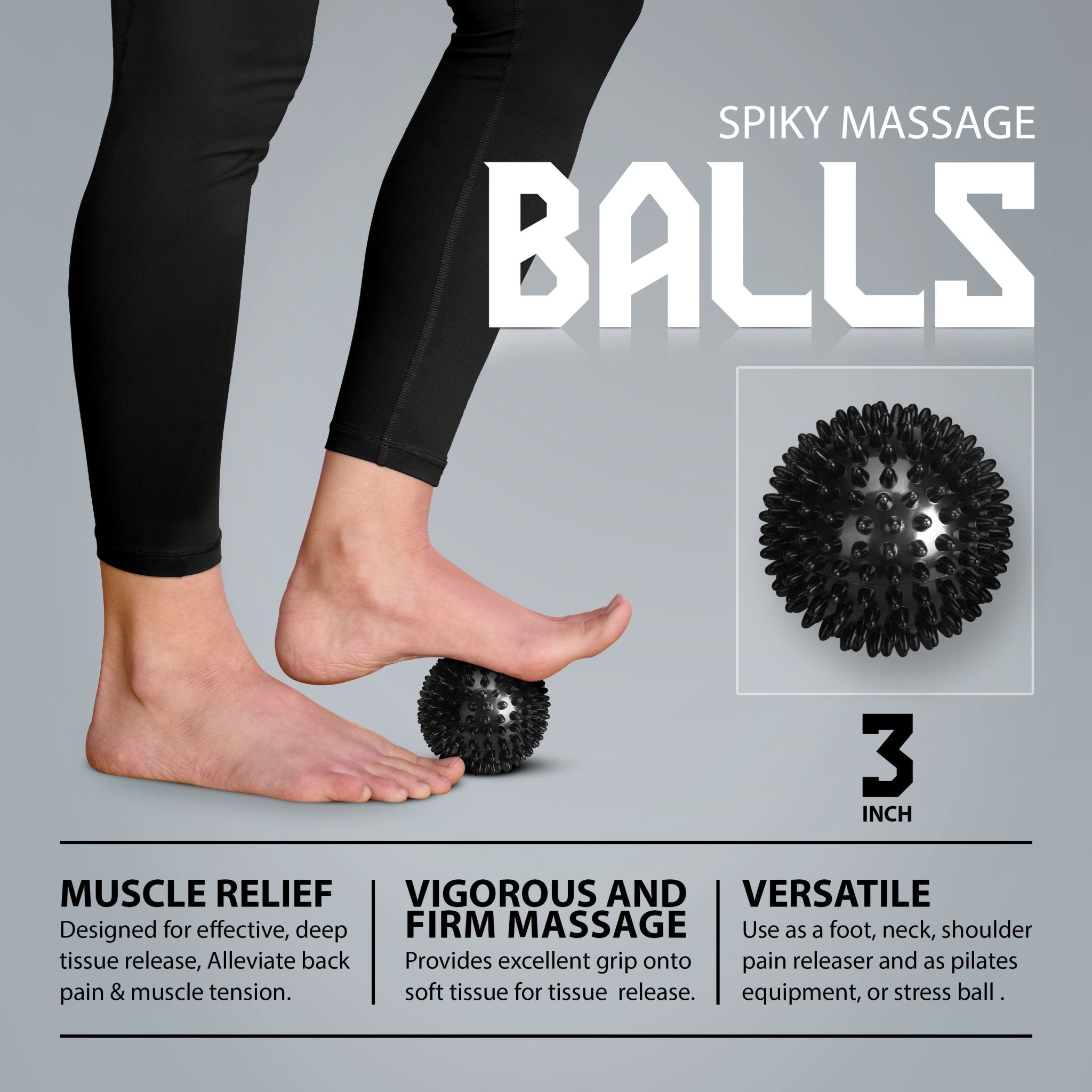 5-Piece Foam Roller & Muscle Recovery Massage Kit - ASA TECHMED