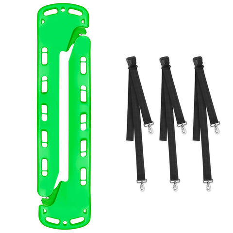 72 - Inch Easy Break - Away Split Scoop Stretcher – Lightweight, Durable SMR Spine Board for Rescue & Transport - ASA TECHMED