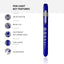 Aluminum Medical Penlight with Pupil Gauge - LED Diagnostic Tool - ASA TECHMED