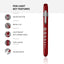 Aluminum Medical Penlight with Pupil Gauge - LED Diagnostic Tool - ASA TECHMED