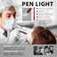 Aluminum Medical Penlight with Pupil Gauge - LED Diagnostic Tool - ASA TECHMED