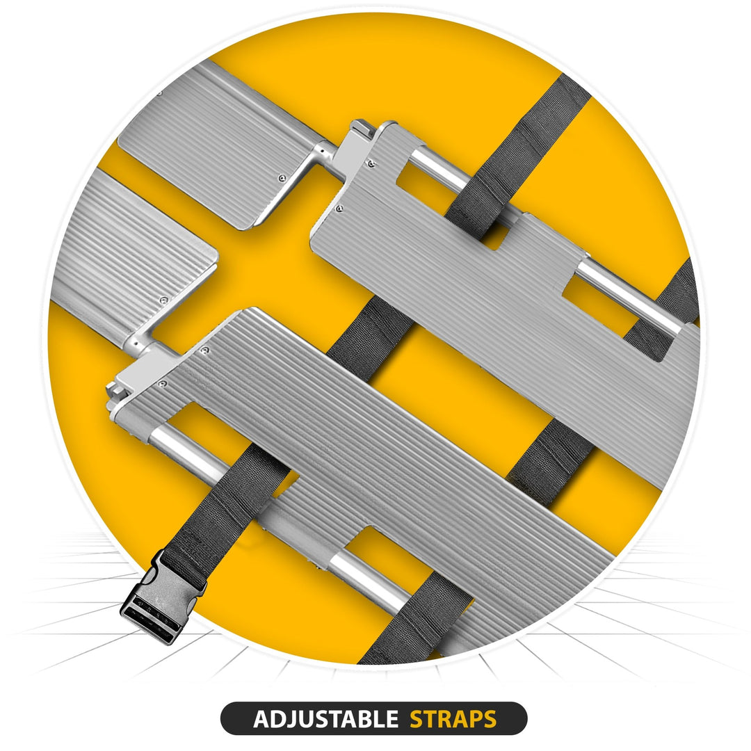 Aluminum Scoop Stretcher - Adjustable EMT Patient Transfer Board - ASA TECHMED