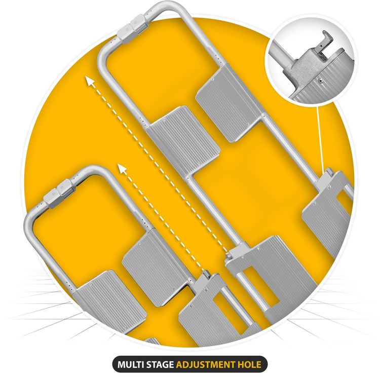 Aluminum Scoop Stretcher - Adjustable EMT Patient Transfer Board - ASA TECHMED
