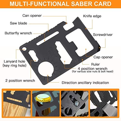 ASA TECHEMD 450+Pcs Emergency Survival Kit Professional Survival Gear Tool First Aid Kit with Molle Pouch for Camping Adventures - ASA TECHMED