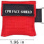 ASA Techmed 10 pc CPR Face Shield Mask Key Chain Emergency Kit CPR Face Shields for First Aid + CPR Training - ASA TECHMED