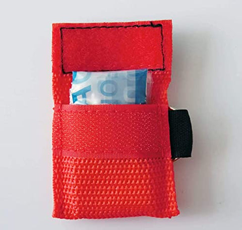 ASA Techmed 10 pc CPR Face Shield Mask Key Chain Emergency Kit CPR Face Shields for First Aid + CPR Training - ASA TECHMED