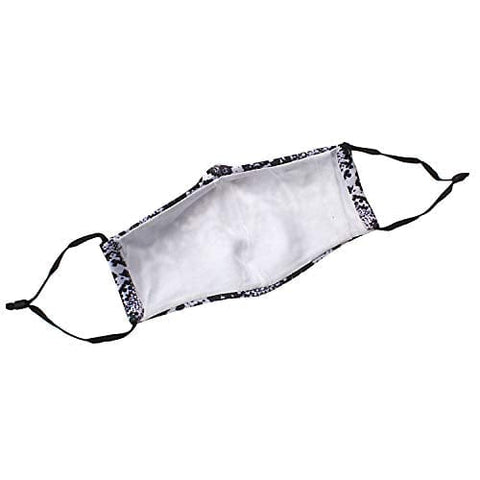 ASA Techmed 2 - Piece Cloth Masks for Nose and Mouth Washable Face Covering with 4 Filters - ASA TECHMED