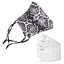 ASA Techmed 2 - Piece Cloth Masks for Nose and Mouth Washable Face Covering with 4 Filters - ASA TECHMED