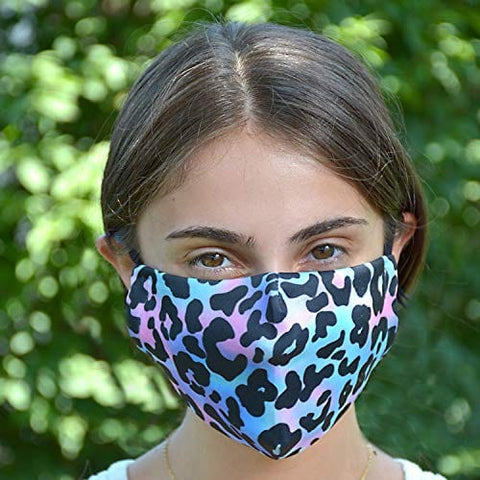 ASA Techmed 2 - Piece Cloth Masks for Nose and Mouth Washable Face Covering with 4 Filters - ASA TECHMED