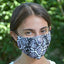 ASA Techmed 2 - Piece Cloth Masks for Nose and Mouth Washable Face Covering with 4 Filters - ASA TECHMED