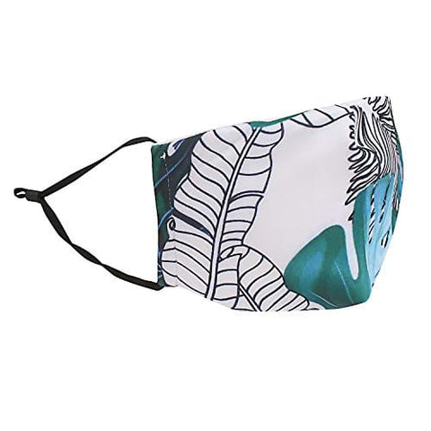 ASA Techmed 2 - Piece Cloth Masks for Nose and Mouth Washable Face Covering with 4 Filters - ASA TECHMED