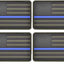 ASA Techmed 4 Pack US USA Flag Patch Thin Blue Line Police Emblem Military Iron On Sew On Tactical Morale Patch for Hats Backpacks Caps Jackets + More - ASA TECHMED