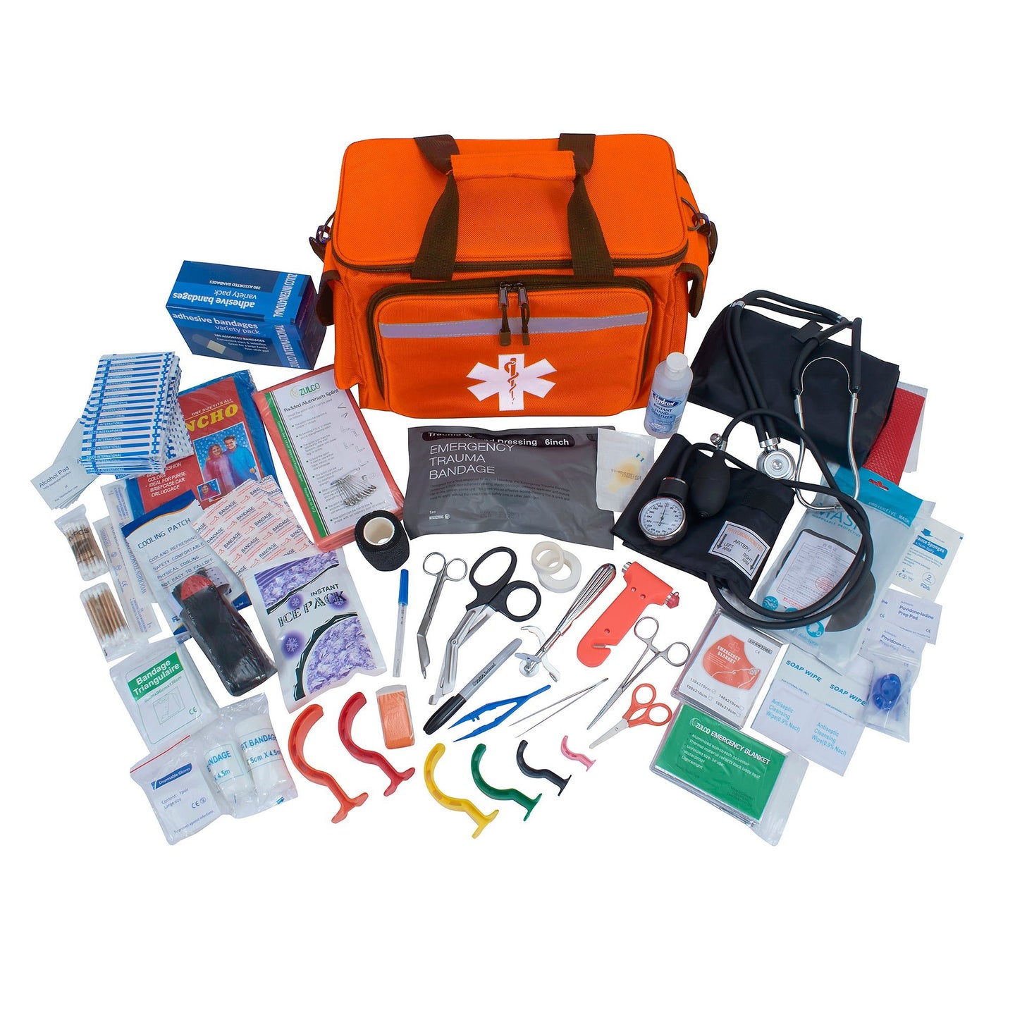 ASA Techmed Deluxe Medical First Aid Trauma Kit - ASA TECHMED