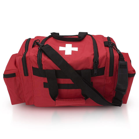 ASA TECHMED Medical Trauma Bag - Deluxe First Aid Responder EMS Emergency Medical Trauma Bag, Assorted Colors - ASA TECHMED