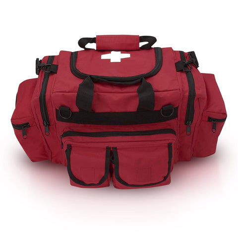 ASA TECHMED Medical Trauma Bag - Deluxe First Aid Responder EMS Emergency Medical Trauma Bag, Assorted Colors - ASA TECHMED