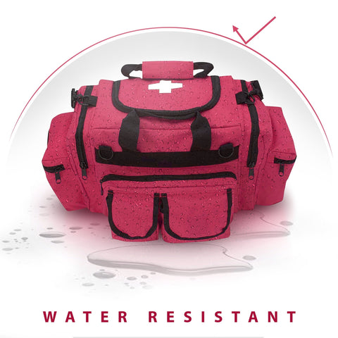 ASA TECHMED Medical Trauma Bag - Deluxe First Aid Responder EMS Emergency Medical Trauma Bag, Assorted Colors - ASA TECHMED