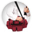 ASA TECHMED Medical Trauma Bag - Deluxe First Aid Responder EMS Emergency Medical Trauma Bag, Assorted Colors - ASA TECHMED