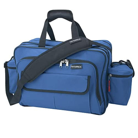 ASA TECHMED Nursing Bag with Compartments - Durable, Multi - Pocket Medical Equipment Shoulder Bag - ASA TECHMED
