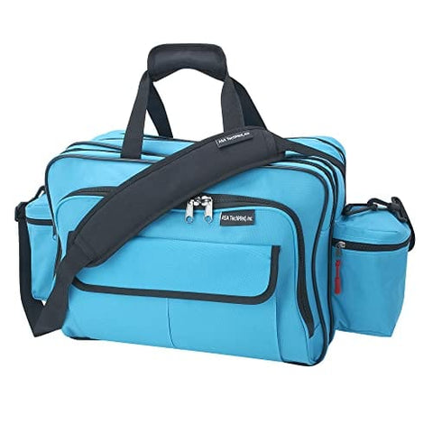 ASA TECHMED Nursing Bag with Compartments - Durable, Multi - Pocket Medical Equipment Shoulder Bag - ASA TECHMED