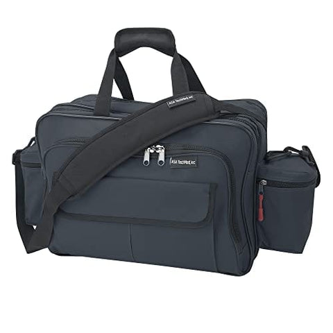 ASA TECHMED Nursing Bag with Compartments - Durable, Multi - Pocket Medical Equipment Shoulder Bag - ASA TECHMED