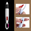 ASA Techmed Plastic Carabiner Shuttle Pen + Retractable Body Measuring Tape - 4 - in - 1 Ballpoint Pen Multicolor Pens with Keychain for Nursing School Supplies Office Students Gift - ASA TECHMED