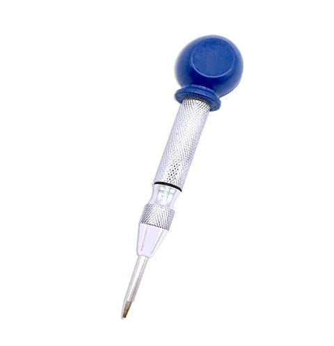 ASA Techmed PREMIUM 5" Automatic Center Hole Punch | Adjustable Impact (Blue) - ASA TECHMED