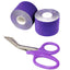 ASA Techmed Sport Kinesiology Tape with Free Matching Shear - 16.5 ft Uncut Roll - Best Pain Relief Adhesive for Muscles, Shin Splints, Knee & Shoulder - 24/7 Waterproof Therapeutic Aid - ASA TECHMED
