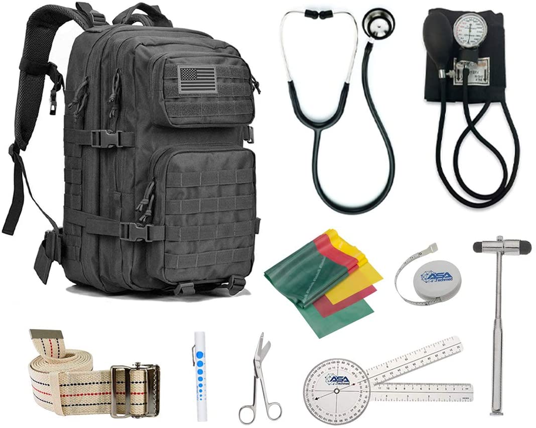 ASA Techmed - Student Physical Therapy Supply Kit - Ideal for Students and Personal Use 
