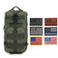 ASA Techmed Tactical Backpack with Waterproof Pouch + 6 Embroidered U.S. Flag Patches for Outdoors, Travel - ASA TECHMED