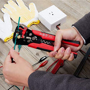 ASATechmed Self - Adjusting Automatic Wire Stripping Tool, Cutter & Crimper Tool Portable Heavy Duty Pliers Set for Easy One Hand High Precision Industrial & Professional Use Safety Insulation - ASA TECHMED