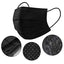 Black Face Mask, Pack of 10 savage cool mask - ASA TECHMED