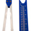 Brass Deluxe ECG/EKG Calipers With Cover Ruler Compasses - ASA TECHMED
