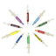 Chirstmas gift for nurse or office stuff 10pc Syringe Highlighter And Pen Set - 5 Syringe Pens + 5 Syringe Highlighters Fluorescent Medical Students, Doctors, Paramedics, Phlebotomists - ASA TECHMED