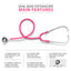 Classic Dual - Head Stethoscope – Lightweight & Versatile - ASA TECHMED