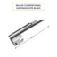 "A stainless steel Miller conventional laryngoscope blade with a straight design. Text indicates the length is 105mm."