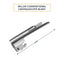 "A stainless steel Miller conventional laryngoscope blade with a straight design. Text indicates the length is 80mm."