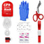 CPR Rescue Mask Emergency Kit with One - Way Valve, EMT Shears, Tourniquet & More - ASA TECHMED